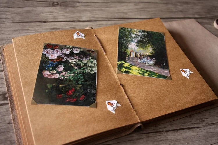 Custom Leather Creative Guest Photo Book